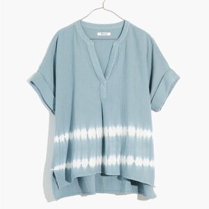 Tie-Dye Lightspun Lakeline Popover Shirt